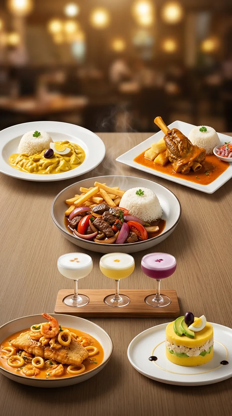 Emelina's Plus Peruvian dishes